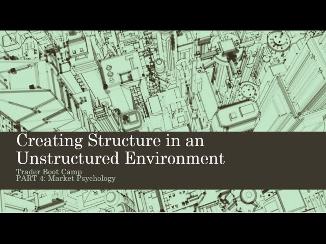 Creating Structure in an Unstructured Environment