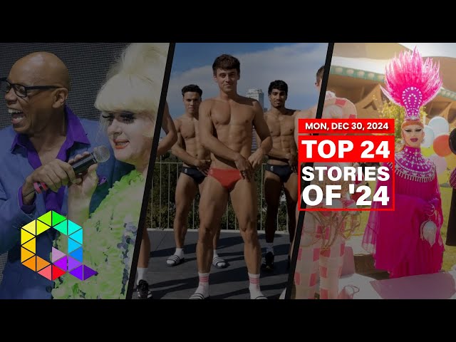 Top 24 of 24 for Monday, December 30, 2024 Daily LIVE LGBTQ+ News Broadcast | #12, #11, and #10