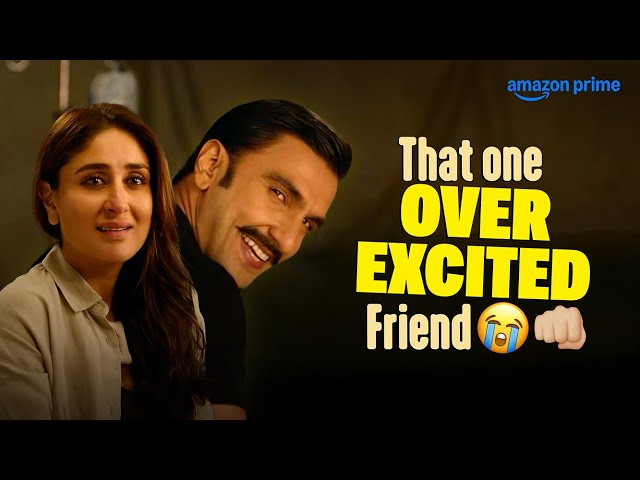 Ranveer Singh SURPRISES Kareena Kapoor Khan 😎🔥 | Singham Again| Prime Video India