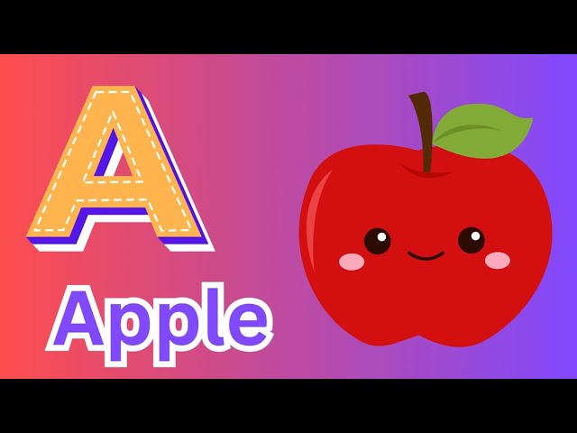 A For Apple ABC Alphabet Songs | Alphabet Song for Toddlers | Phonics Song