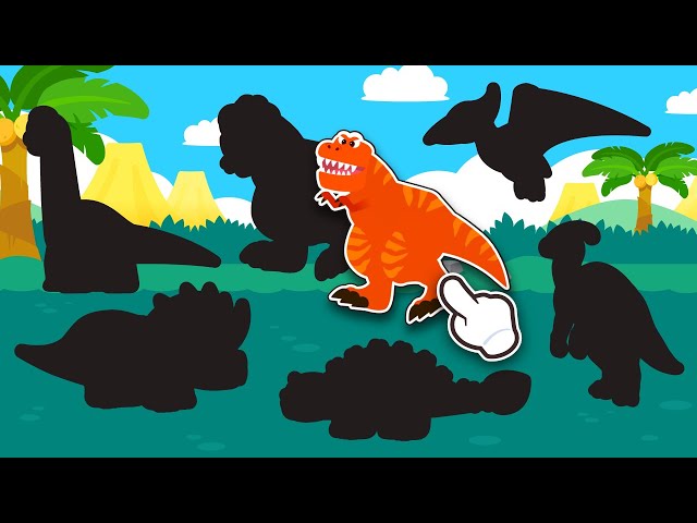 Candyko's Dinosaur Puzzle Game 🧩| Learn Dinosaurs 🦖| Puzzle Game for Kid | Lotty Friends