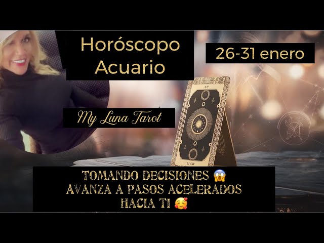 ACUARIO ♒, ¡Está tomando DECISIONES YA! 🥰sabe que debe AVANZAR A PASOS ACELERADOS O TE PIERDE 😱