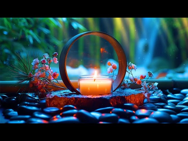 🔴 Relaxing Music and Water Sounds to Relieve Worries and Anxiety 🌿 Stress Relief