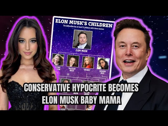 MAGA Grifter & 2x baby mama Ashley St Clair claims she gave birth to Elon Musk's 13th child