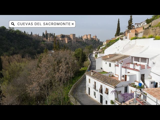 SACROMONTE | Sacromonte Caves Museum, Granada | Walking tour 4k