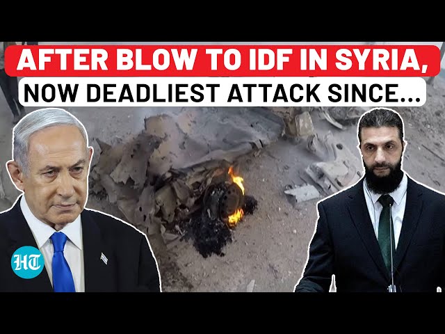 After New Group Strikes IDF In Syria, Deadliest Attack In Country Since Assad Ouster | 2 Dozens Dead