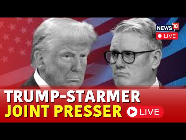 UK PM Keir Starmer Meeting With Donald Trump At The White House | Trump Starmer Meeting | N18G