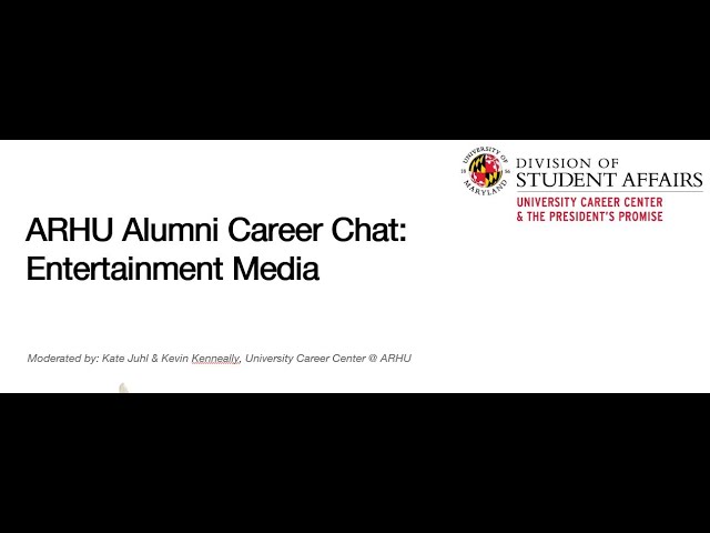 Careers in Entertainment Media