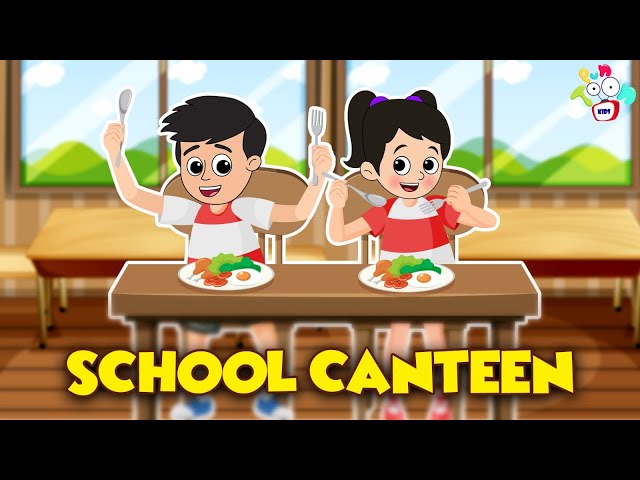 Gattu Chinki’s School Canteen | Animated Stories | English Cartoon | Moral Stories | PunToon Kids