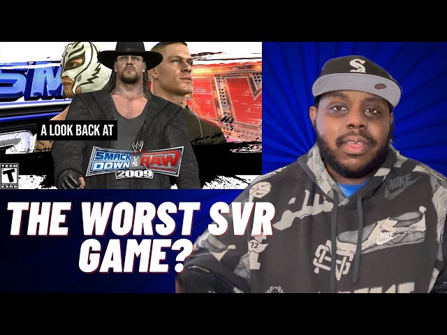 JPTHEGLOVE74 REACTS TO: A Look Back at SmackDown vs. Raw 2009: THE WORST SVR GAME?🤔🤔