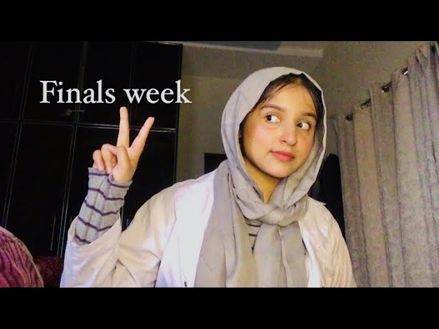 SURVIVING FINALS WEEK | pharmD | UCP