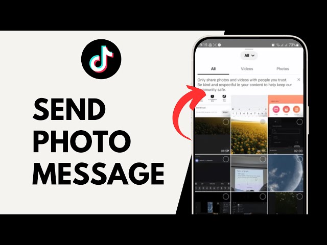 How to Send Photo Message in TikTok