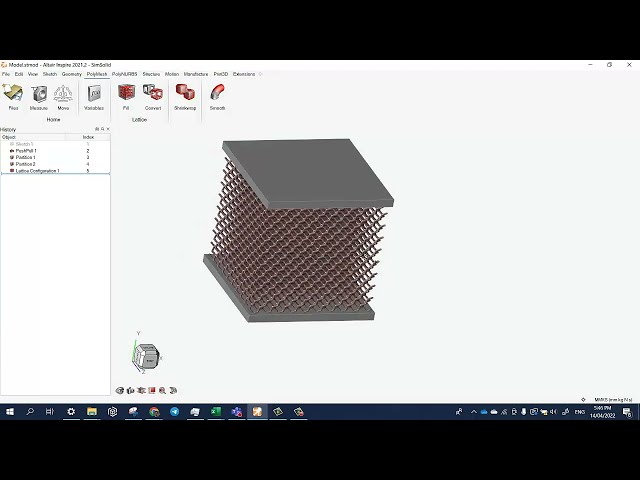 How to create lattice structures in Altair Inspire for Additive Manufacturing