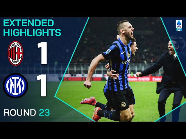 MILAN-INTER 1-1 | EXTENDED HIGHLIGHTS | SERIE A 2024/25