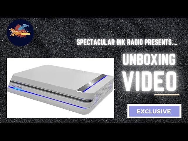 Spectacular Ink Radio (Unboxing Video)- Avolusion HDD Gear Pro X 4TB External Hard Drive