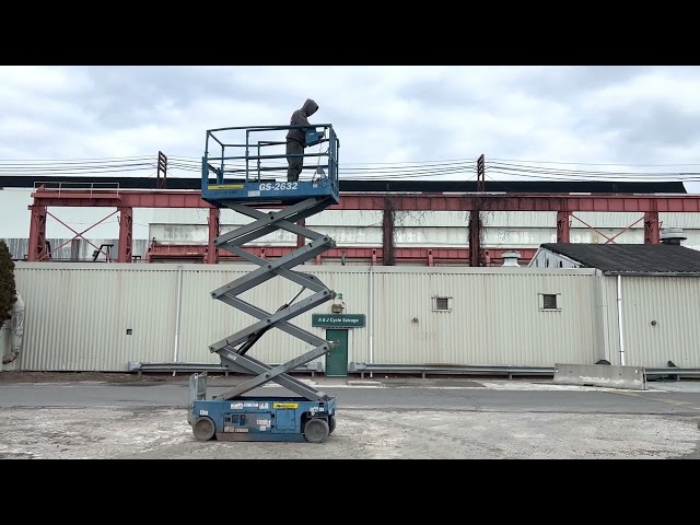 2016 Genie GS-2632 Electric Scissor Lift (874)