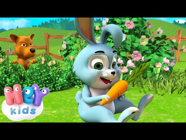 Mavi Bir Tavşancık çocuk şarkısı | HeyKids - Bebek şarkıları