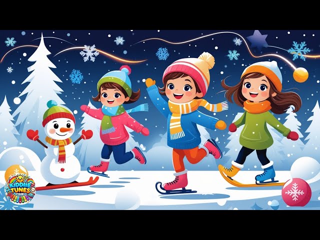 ❄️🎵 Snowflakes Glow - A Magical Winter Song for Kids! 🎶✨