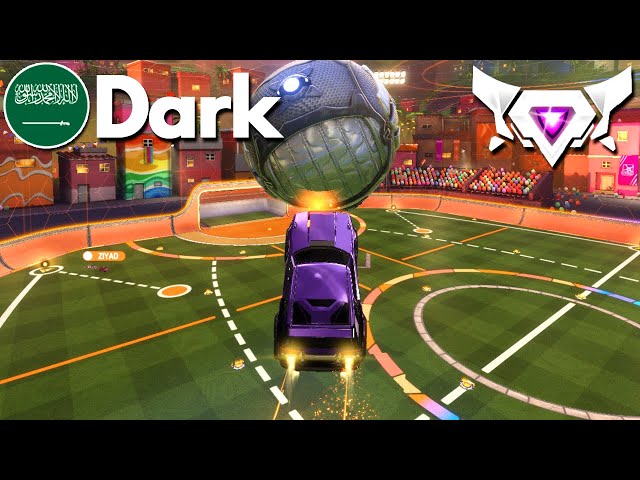 Dark INCREDIBLE Rocket League Gameplay (SSL 2v2)