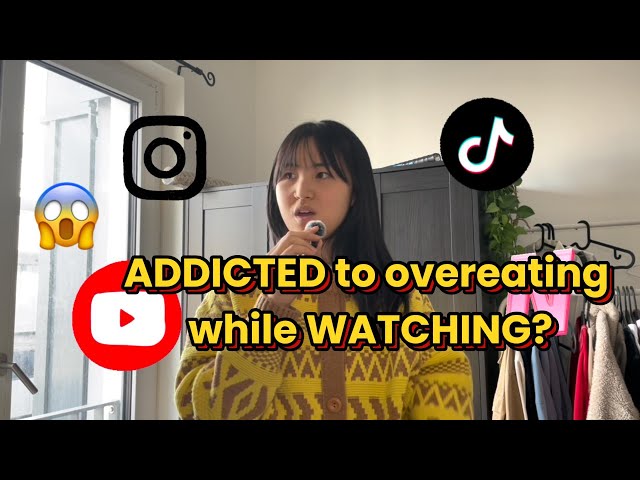 Are you ADDICTED to over-eating while binge watching? SO AM I.. #mindfuleating