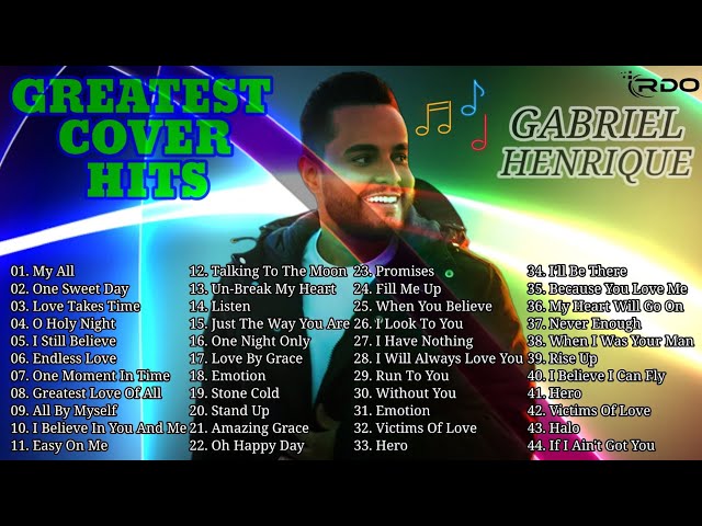 LOVE SONG PLAYLIST 2023 | GABRIEL HENRIQUE | THE WHISTLE KING OF BRAZIL | Rhon Dela Cruz Official