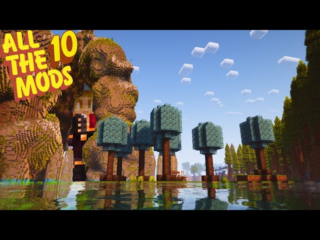 All The Mods 10 EP2: Integrated dynamics and more Modded Minecraft