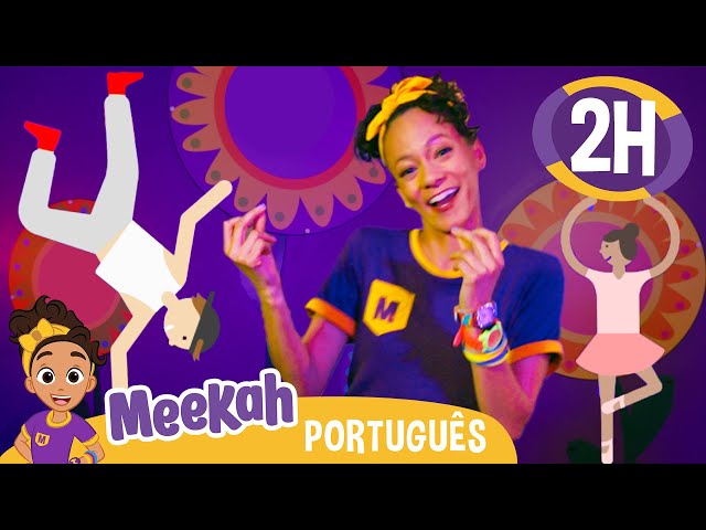 Meekah Aprende Passos de Dança! | MARATONA DA MEEKAH! | Vídeos Educativos em Português