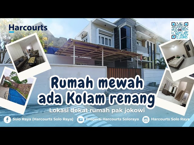 REVIEW JUAL RUMAH Mewah Ada Kolam Renang Lokasi Dekat Rumah Pak Jokowi