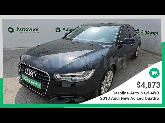 New Arrival - 2013 Audi New A6 LED Quattro - Gasoline - 4WD #korea #audi #usedcars