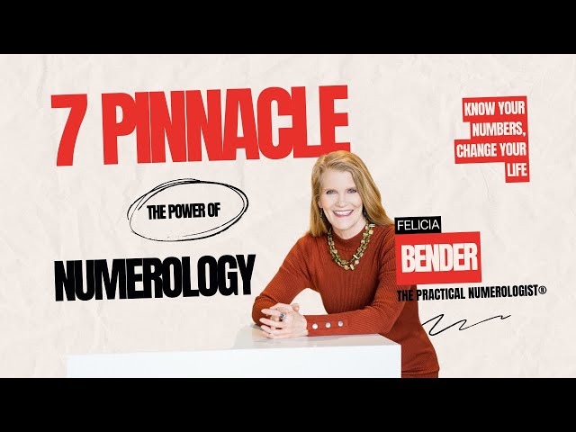 ⑦ NUMEROLOGY | 7 Pinnacle