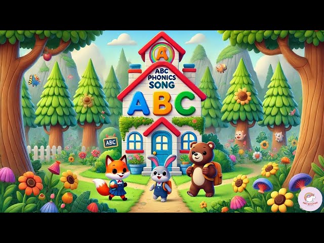 ABC Kid's Song | Phonics Song | Kiddos Study Zone | Toddler Song | Kidzee Rhymes | Tiny Tots |A to Z