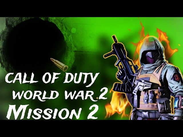 Call Of Duty World Of WAR  | Mission NO 2| GamePlay First Mission | World Of WAR 2 |