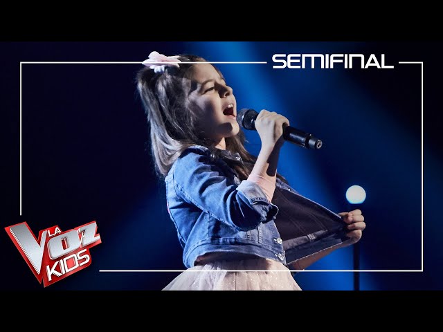 Nazaret Moreno - Olvidé respirar | Semifinal | The Voice Kids Antena 3 2021