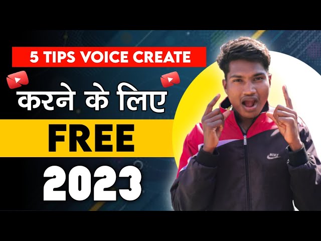 5 Tips Voice Create करने के लिए।।dj voice tag kaise banaye 2023?