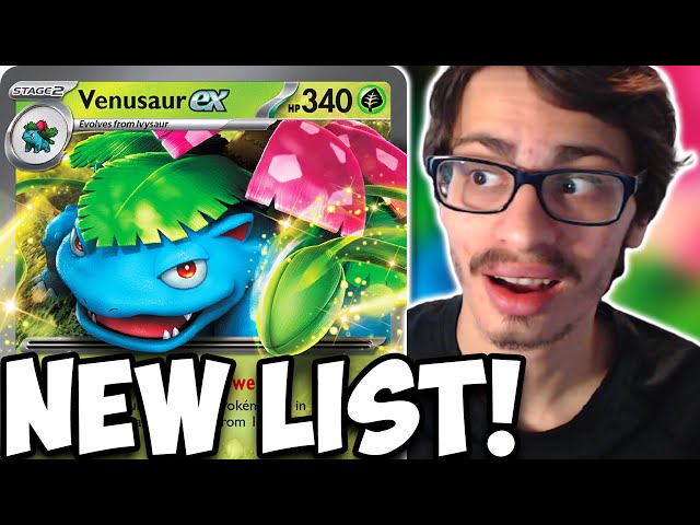 The Format Slowed Down & That's Good For My New Venusaur ex Deck!