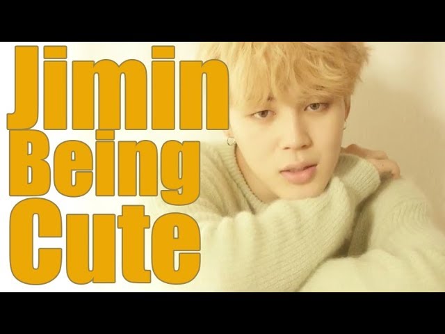 Jimin Being Cute