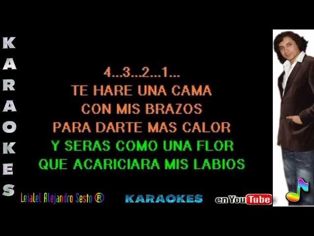 LA LLAMADA DEL AMOR - KARAOKE masterizado por Leialel Alejandro Sesto®