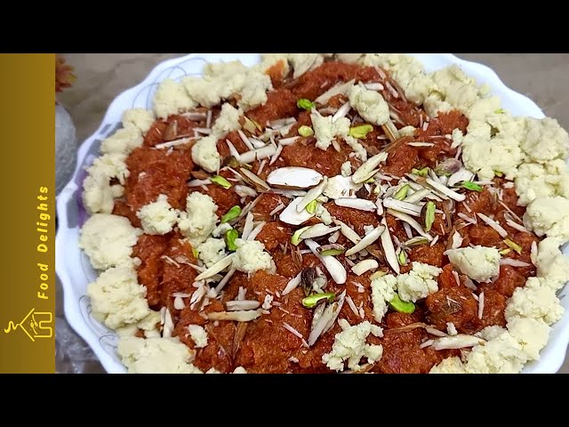 Gajar Ka Halwa | Traditional Pakistani Dessert Recipe by Food Delights