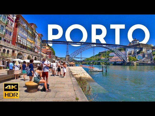 PORTO Portugal Walking Tour 4K HDR