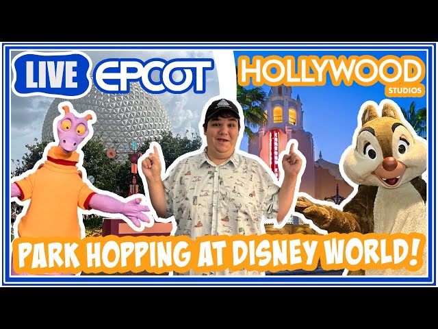 🔴Live: Day at Hollywood Studios & EPCOT! - Classic Rides & New Art - Disney World Livestream