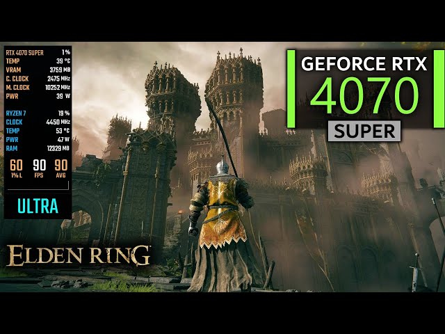 RTX 4070 SUPER | Elden Ring in 2024, 1080p 1440p 4K (Update 1.10.1)