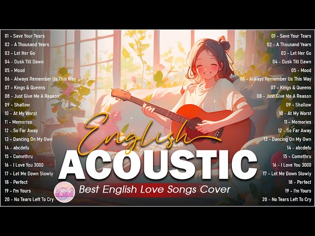 Trending Tiktok Acoustic Cover Love Songs 2025 Playlist ❤️ Soft Acoustic Cover Of Popular Love Songs