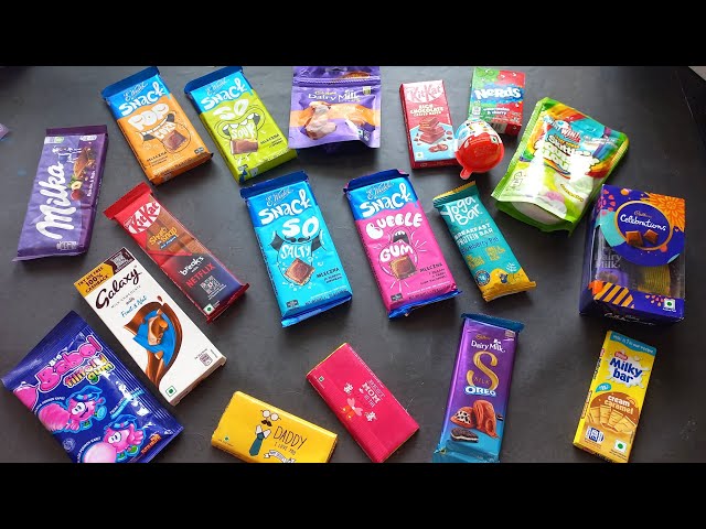 100 chocolate opening videos,surprise toys, lots of chocolates , Cadbury celebration unboxing