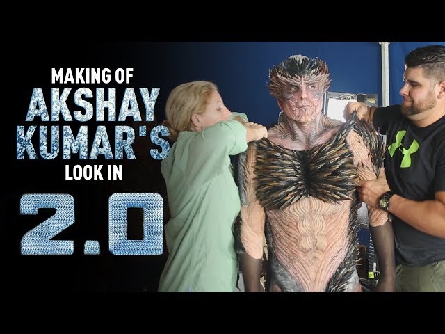 The Making of Akshay Kumar's Look | 2.0 | Rajinikanth | S. Shankar