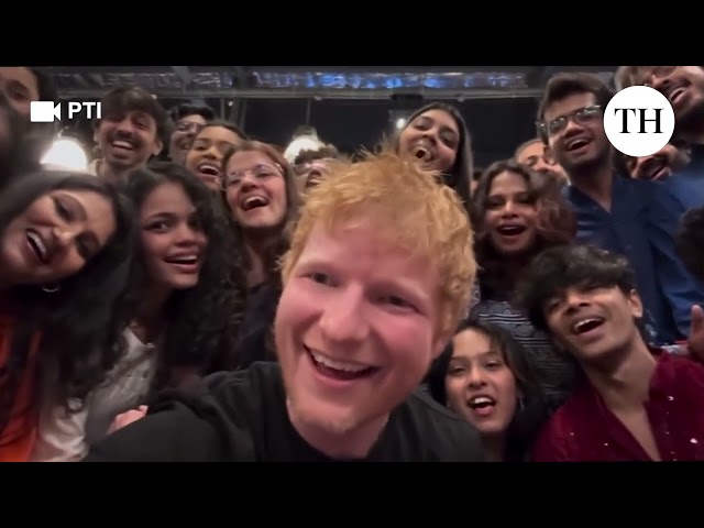 Ed Sheeran meets AR Rahman ahead of Chennai concert, sings ‘Perfect’ with music school students