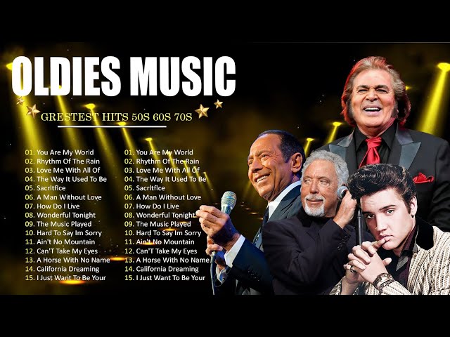 Most Popular Songs Of The 1980's Collection - Best Songs Of 80s Music Hits | Tom Jones, Paul Anka