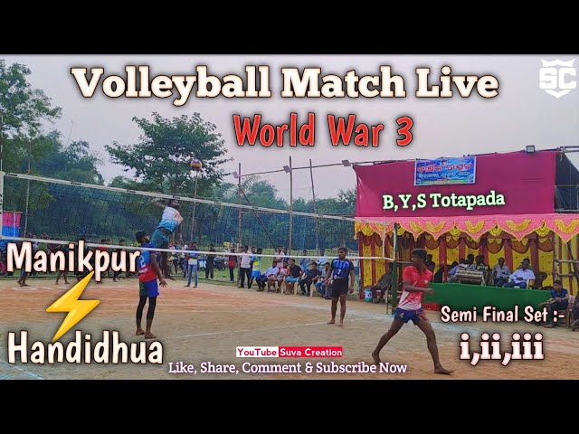 Manikpur Vs Handidhua High-Voltage Match | Litan,Nata,Raja 🆚 Binod,Sonia, Bidyapati | B.Y.S Totapada