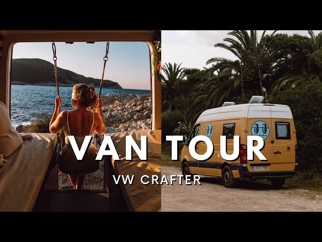 VAN TOUR - VW CRAFTER self build Campervan full tour