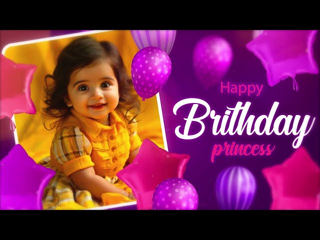 Latest Birthday invitation video | Custom birthday invitation | Birthday party | Birthday Card