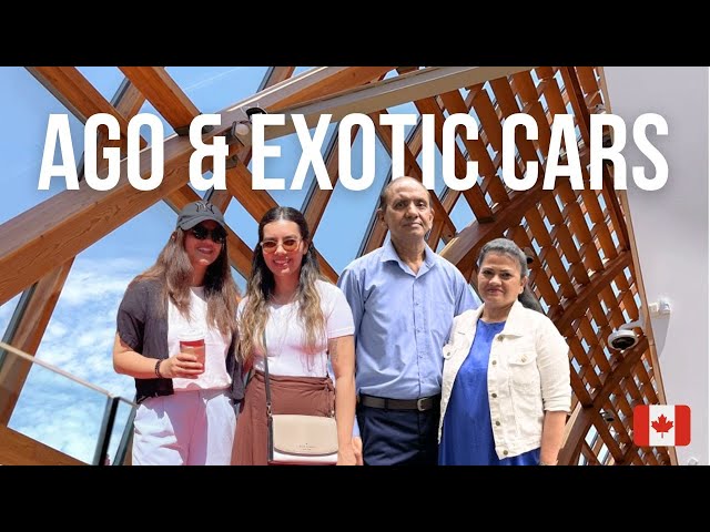 **FREE TICKETS** ART Gallery of Ontario & Yorkville EXOTIC CAR Show 🏎️ |  Father's Day Toronto Vlog